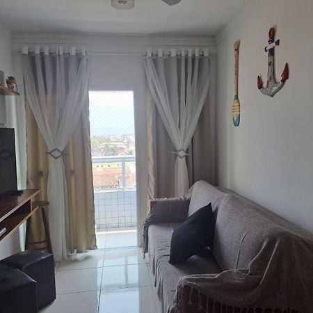Apto Aconchegante Beira Mar Com Ar No Quarto Solemar Luaran gambar