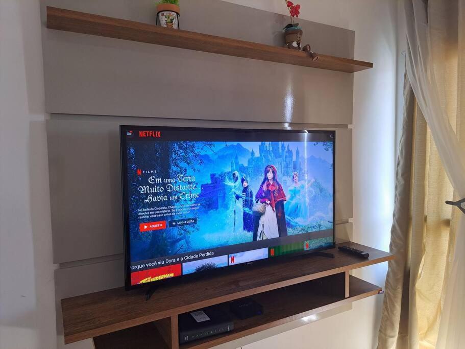 Apto Aconchegante Beira Mar Com Ar No Quarto Solemar Luaran gambar